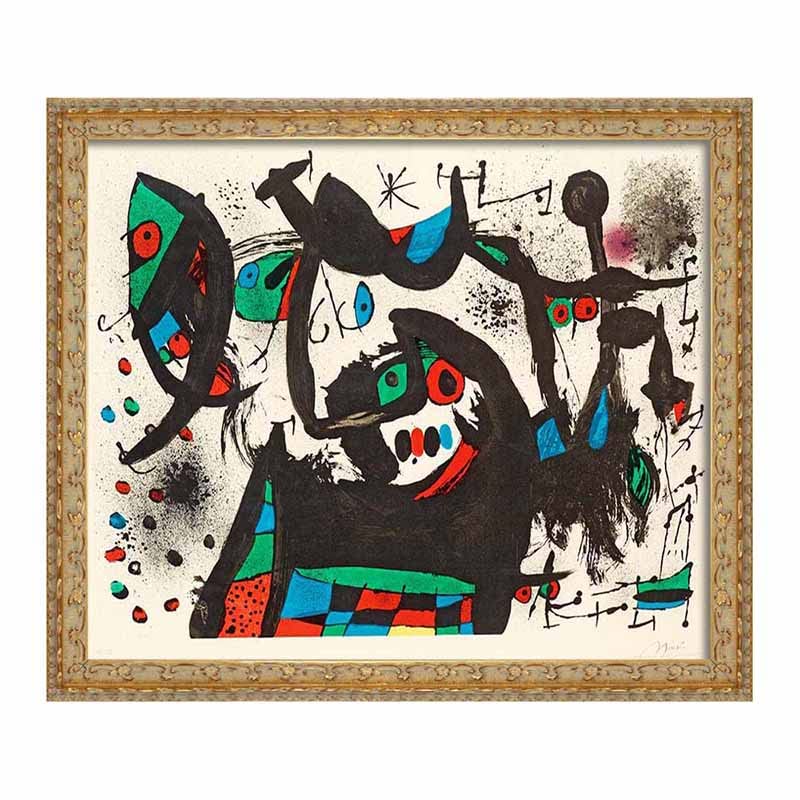 直引限定　ジョアンミロ　絵画　油絵　水彩画　アート　インテリア　油彩画　絵 直引限定 ジョアンミロ 絵画 油絵 水彩画 アート インテリア